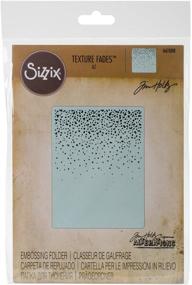 img 3 attached to ❄️ Папка для тиснения Sizzix Snowfall Speckles от Tim Holtz: Яркий многоцветный дизайн для идеального ремесла