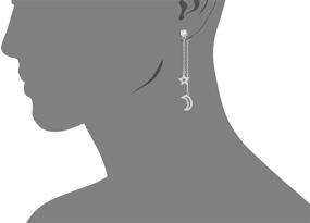 img 3 attached to Sterling Silver Solitaire Dangle Earrings