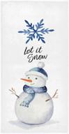 vdsrup snowflakes christmas absorbent multipurpose logo