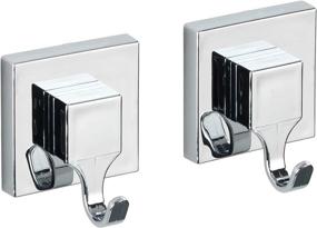 img 4 attached to 🧲 WENKO Vacuum Loc Quadro Wall Chrome: Reliable Holding Power and Sleek Design