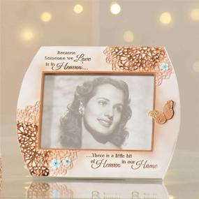 img 1 attached to 🌟 Heaven in Our Home Memorial Photo Frame by Pavilion Gift Company - 7-1/4 x 6-Inch - Light Your Way Collection