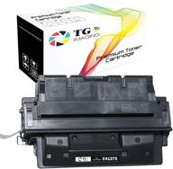 🖨️ (1-pack, super high yield) tg imaging compatible toner cartridge replacement for hp 27x c4127x - compatible with hp laser jet 4000 4000n 4000t 4050 4050n lbp-1760 printer - 10,000 pages logo