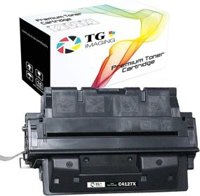 img 4 attached to 🖨️ (1-Pack, Super High Yield) TG Imaging Compatible Toner Cartridge Replacement for HP 27X C4127X - Compatible with HP Laser Jet 4000 4000N 4000T 4050 4050N LBP-1760 Printer - 10,000 Pages