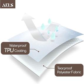 img 3 attached to 🌊 AELS Waterproof and Oil-Proof Decorative Tablecloths