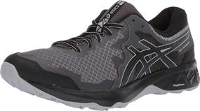 img 1 attached to ASICS Men's Sonoma Running 🏃 Shoes in Black Stone for Athletic Performance