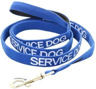 🐶 dexil friendly dog collars: color-coded leash for accident prevention - 6ft/1.8m service dog safety solution logo