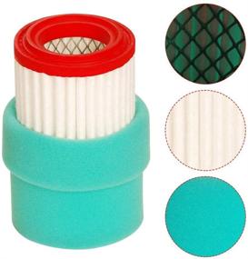 img 1 attached to 🔄 HIFROM Air Filter Cleaner Replacement for Yamaha Big Bear 250 & Bear Tracker 250 - Pack of 1 (1P0-E4450-00-00 4XE-E4450-00-00): Effective Filter Solution