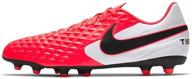 👟 enhance your game with nike legend multi ground soccer at6107 606 men's shoes logo