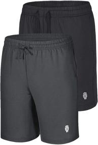 img 4 attached to 🩳 PIQIDIG Boys' Active Pocket Athletic Shorts: Stylish and Practical Active Clothing