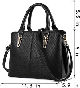 img 3 attached to Rubysports Crossbody Bags Feminine Lavender Women's Handbags & Wallets for Totes
