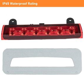 img 1 attached to 🚦 NPAUTO LED Third Brake Light Replacement for 00-06 Chevy Tahoe, Suburban & GMC Yukon XL - High Mount Stop Light Assembly, Red Lens