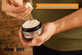 img 1 attached to 💦 Revitalize Your Dry Beard with Beard Guyz Beard Butter - Ultimate Hydration (4 oz)