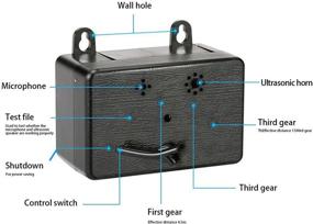 img 3 attached to 🐶 Zmarthumb Ultrasonic Dog Bark Training Control Device - Waterproof, Indoor & Outdoor, 50FT Range, Safe and Efficient Sonic Bark Deterrent, Harmless for Humans & Dogs