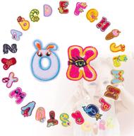 childrens alphabet embroidered anti lost christmas logo