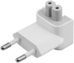 img 1 attached to 🔌 VizGiz 2 Pack US to Europe Plug Converter: Efficient Travel Charger Adapter for Apple MacBook, Phone, Tablet & more!