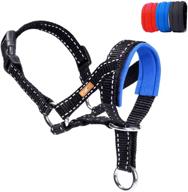 🐶 wintchuk dog head collar: stop pulling with reflective strap | adjustable for small, medium, and large dogs logo