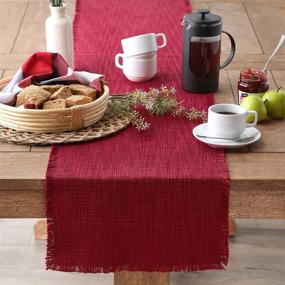 img 2 attached to DII Tabletop Collection Washable Cranberry