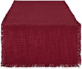 img 4 attached to DII Tabletop Collection Washable Cranberry