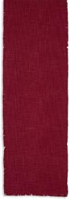 img 3 attached to DII Tabletop Collection Washable Cranberry