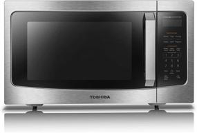 img 4 attached to 🍽️ Toshiba ML-EM45PIT(SS) Inverter Microwave Oven with LCD Display, Smart Sensor, 1.6 Cu.ft Capacity, Stainless Steel