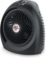 stay warm and cozy with the vornado avh2 advanced whole room heater – automatic climate control, timer, fan only option, black logo