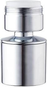 img 4 attached to 💧 Waternymph Hibbent- Dual-function 2-Flow Faucet Aerator with 360-Degree Swivel for Kitchen Sink- Dual Spray, Gasket Included- 15/16 Inch - 27UNS Male Thread - Chrome Finish - Swivel- Faucet Replacement Part