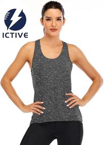 img 2 attached to Fihapyli Womens Workout Backless Activewear Sports & Fitness in Other Sports