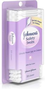 img 3 attached to 👂 Johnson & Johnson Johnsons Safety Swabs: 220-Count Value Pack for Gentle Ear Cleaning