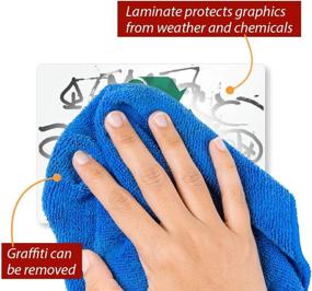 img 3 attached to 🔄 SmartSign Recycle Graphic Adhesive Legend: Occupational Health & Safety Products