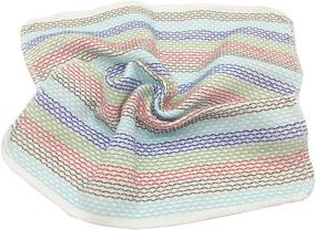 img 1 attached to 🧼 Mia'sDream Kitchen Towels - Tidy, 100% Cotton Dish Cloths and Cleaning Cloth, Absorbent and Odor Free Dishcloths - 8 Pack of 13inch x 13inch Multi-Colored Kitchen Dish Towels