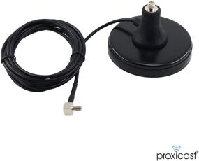 img 3 attached to 📡 High Gain Magnetic Antenna - Compatible with AT&amp;T Nighthawk, USB800, Velocity, Verizon Jetpack 8800L, 7730L &amp; Other 4G / LTE Routers &amp; Modems - Proxicast 8 dBi with TS9 Connectors