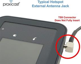 img 1 attached to 📡 High Gain Magnetic Antenna - Compatible with AT&amp;T Nighthawk, USB800, Velocity, Verizon Jetpack 8800L, 7730L &amp; Other 4G / LTE Routers &amp; Modems - Proxicast 8 dBi with TS9 Connectors