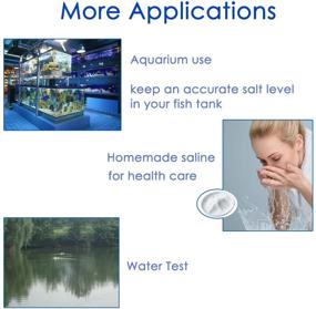 img 1 attached to 🌊 Capetsma Salinity Tester: Reliable Marine Hydrometer for Accurate Aquarium Specific Gravity Test in Saltwater and Freshwater Environments