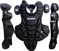 🔍 optimized for seo: phinix catcher chest protector and leg guards - ideal for 9-12 year olds logo