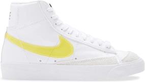 img 2 attached to 👟 Nike Blazer DJ3050 101 Yellow Men's Athletic Shoes - Size