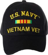 🎩 authentic artisan owl vietnam veteran embroidered baseball cap - us navy, us air force, us army: officially licensed logo