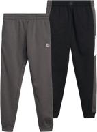 👖 rbx boys active sweatpants: warm up apparel for boys’ clothing and active sessions logo