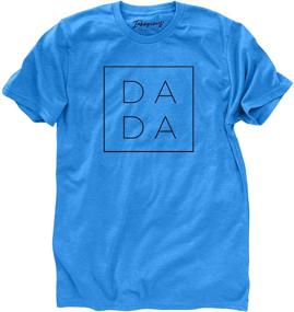 img 4 attached to Inkopious DADA T Shirt Fathers Crewneck Men's Clothing for Shirts