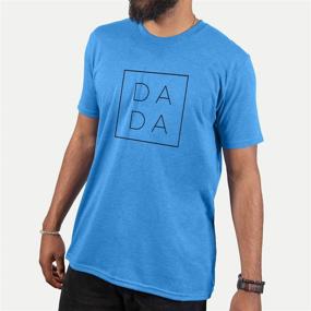 img 1 attached to Inkopious DADA T Shirt Fathers Crewneck Men's Clothing for Shirts