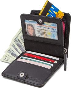 img 2 attached to Skechers Womens Blocking Wallet Accessory Bi Fold