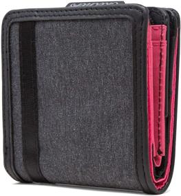 img 1 attached to Skechers Womens Blocking Wallet Accessory Bi Fold