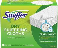 🧹 16-count swiffer disposable cloth dry sweeping refills for efficient cleaning logo