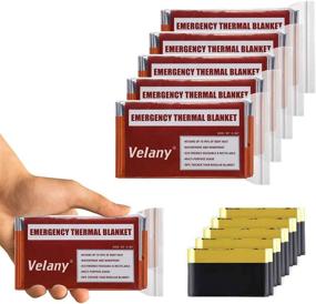 img 4 attached to 🏅 Velany Emergency Blankets: Reliable Safety for Marathons and Emergencies