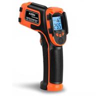 🌡️ kizen infrared thermometer gun (not for humans) - laserpro lp300: non-contact temperature gun for cooking, home repairs & maintenance -58°f to 1112°f (-50°c to 600°c) logo