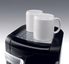 img 2 attached to ☕ Delonghi DCF2212T Черный кофеварка с капельной заваркой: Стеклянный кувшин на 12 чашек для идеально заваренного кофе