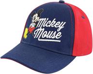 🧢 discover the magic: disney toddler mickey character baseball boys' accessories logo