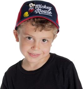 img 3 attached to 🧢 Discover the Magic: Disney Toddler Mickey Character Baseball Boys' Accessories