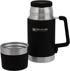 img 3 attached to Stanley Master Series Vacuum Insulated Food Jar 24 oz, Foundry Black: Durable and Insulated for Hot or Cold Meals