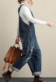 img 1 attached to Flygo Womens Jumpsuit Rompers Overalls