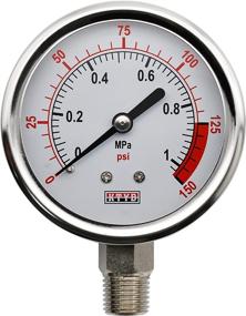 img 3 attached to 🔍 DIGITEN Pressure Gauge 0-1.0MPa / 0-150Psi Reverse Test, Measure & Inspect